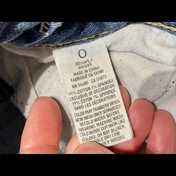 American Eagle Blue Jeans Size 0 Short Stretch RN 54485 - Picture 5 of 13